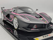 Modellautos 1:12 BBR Ferrari FXX-K Car #6 Nero Matt Ltd 07/25 in Vitrine OVP