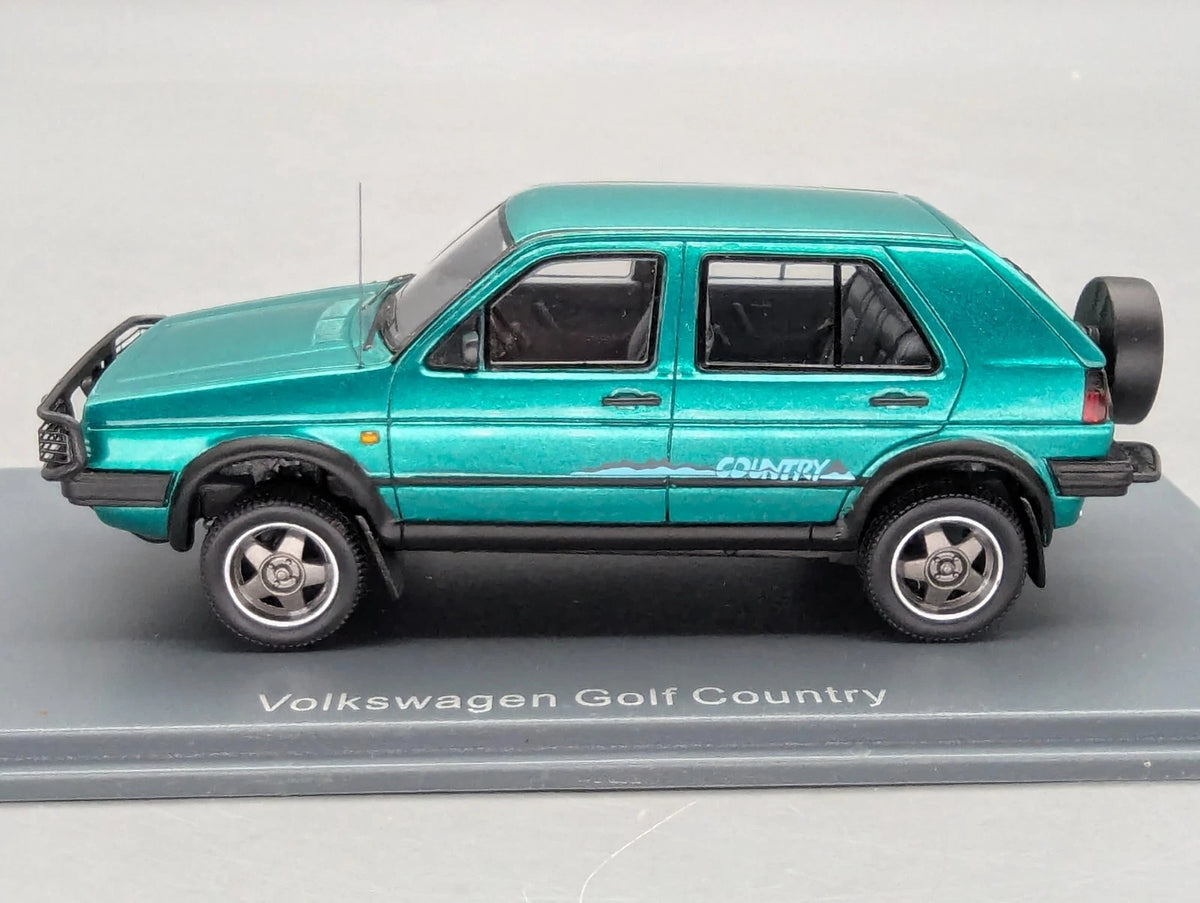 Modellautos 1:43 Neo Scale Models 43753 Volkswagen VW Golf Country Grün mit OVP