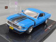 Modellautos 1:43 Ixo Ford Mustang Boss 302 1970 mit Vitrine