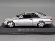 Modellautos 1:43 Minichamps Mercedes Benz 600 SEC mit  Dealer OVP