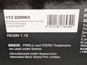 Modellautos 1:18 Minichamps Mercedes AMG F1 W13 E Performance #63 G. Russell OVP