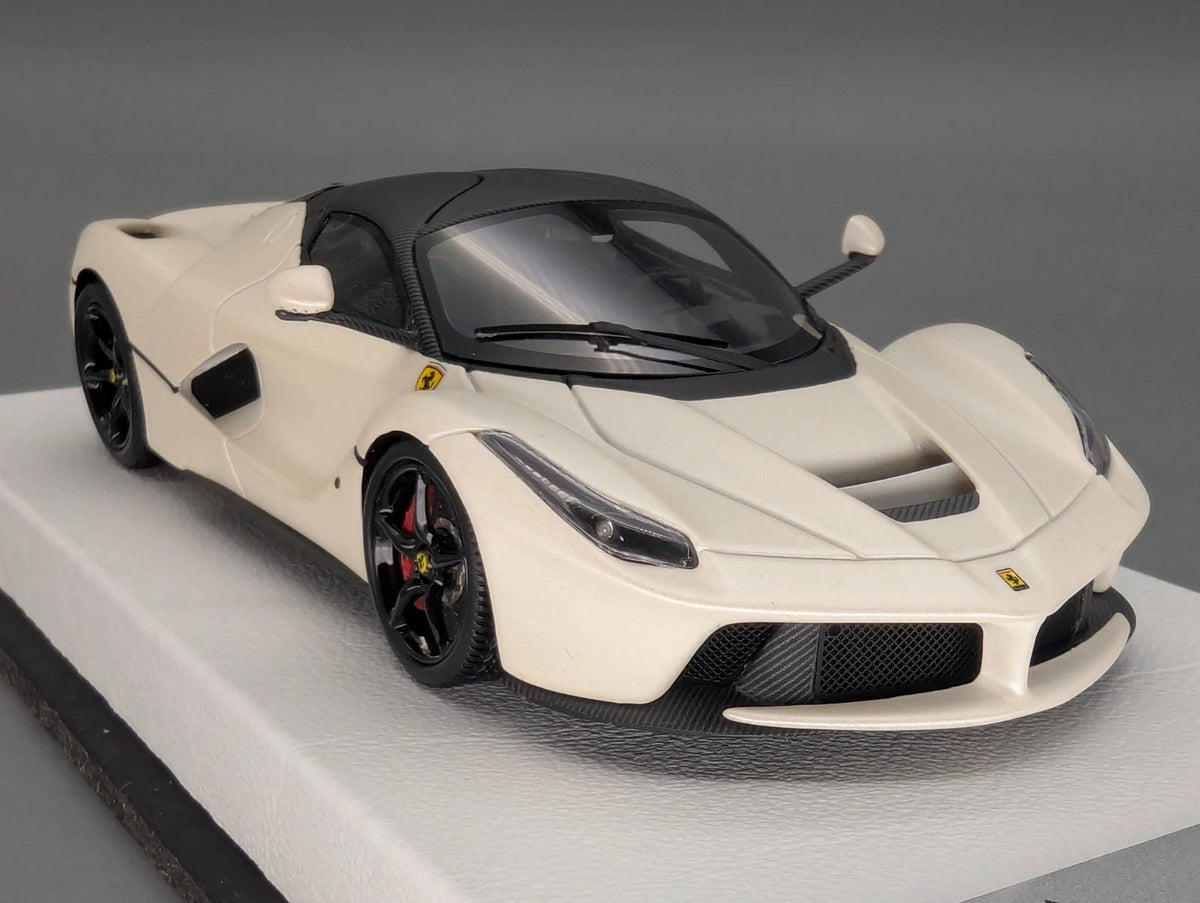 Modellautos 1:43 BBR Concept43 Ferrari LaFerrari Matt Italian Weiß Ltd 01/10 OVP