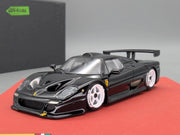 Modellautos 1:43 BBR Ferrari F50 Gloss Black Ltd 15/20 Medium Base Vitrine OVP