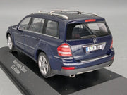 Modellautos 1:43 Minichamps Mercedes Benz GL-Klasse Tansanit-Blau Dealer OVP