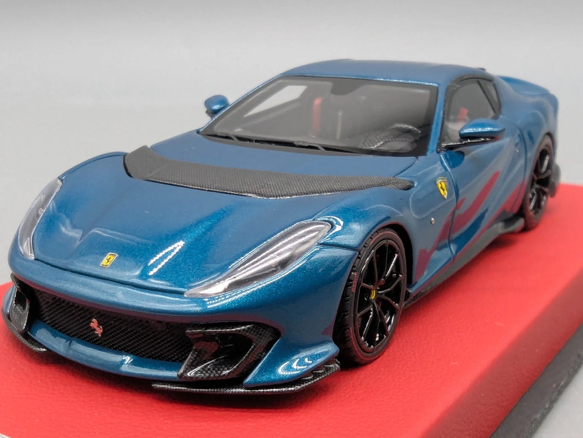 Modellautos 1:43 BBR Concept43 Ferrari 812 Competizione Blu Capri Ltd 01/15 OVP