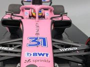 Modellautos 1:18 Minichamps BWT Alpine Bahrain GP 2022 #31 Esteban Ocon mit OVP