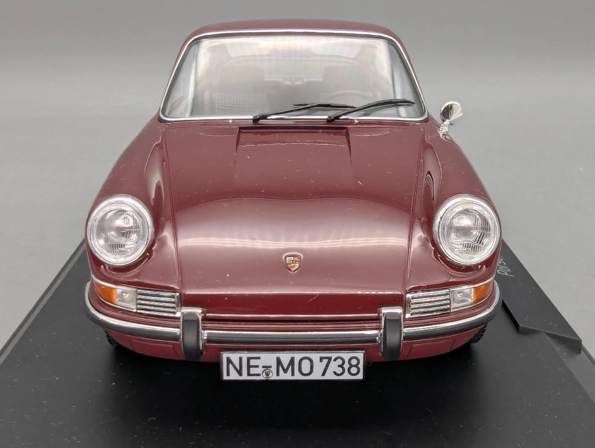 Modellautos 1:18 Norev Porsche 911 T 1969 Dark Red mit OVP