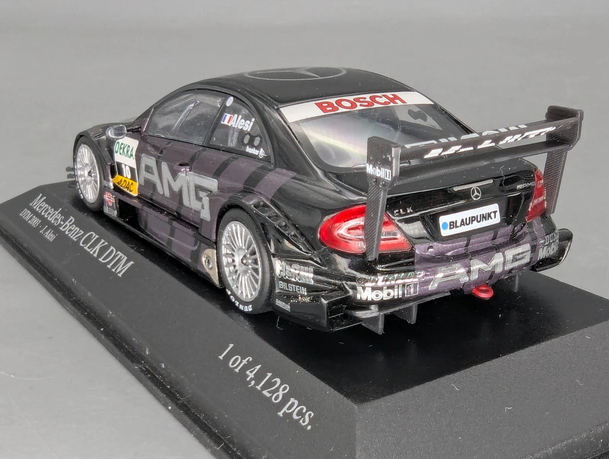 Modellautos 1:43 Minichamps Mercedes Benz CLK DTM 2003 #10 J. Alesi mit OVP