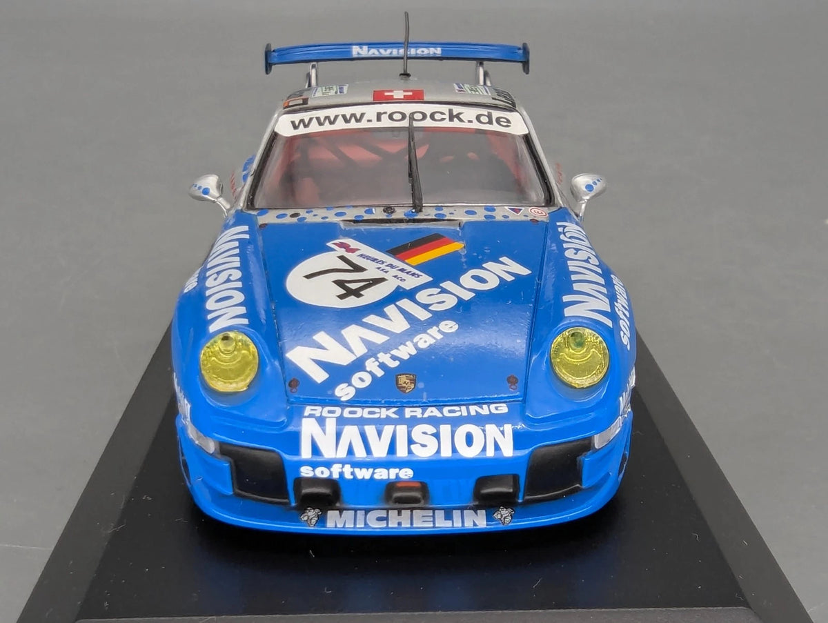 Modellautos 1:43 Minichamps Porsche 911 GT2 24h Le Mans 1997 #74 neutrale OVP
