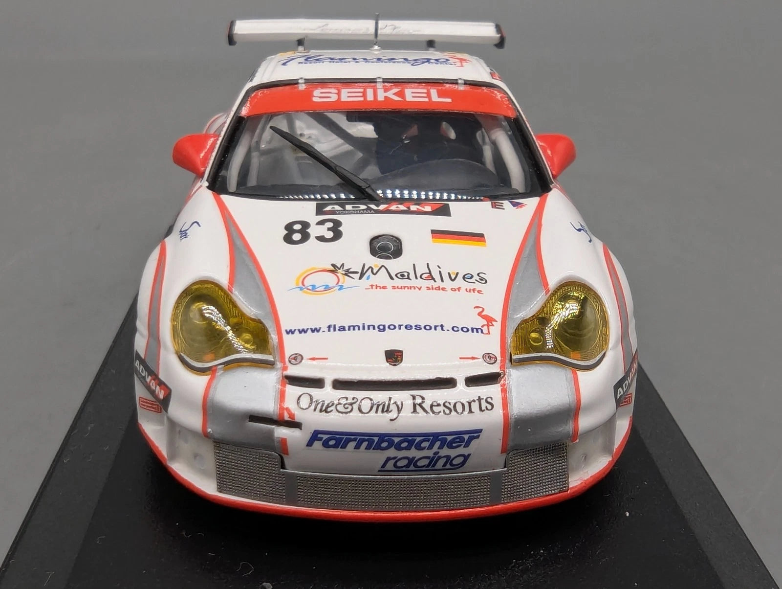 Modellautos 1:43 Minichamps Porsche 911 996 GT3 RSR 2. LeMans GT2 2006 #83 OVP