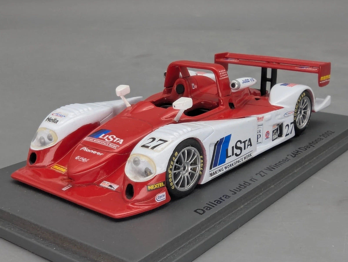 Modellautos 1:43 Spark Dallara Judd WINNER 24h Daytona 2002 #27 mit OVP