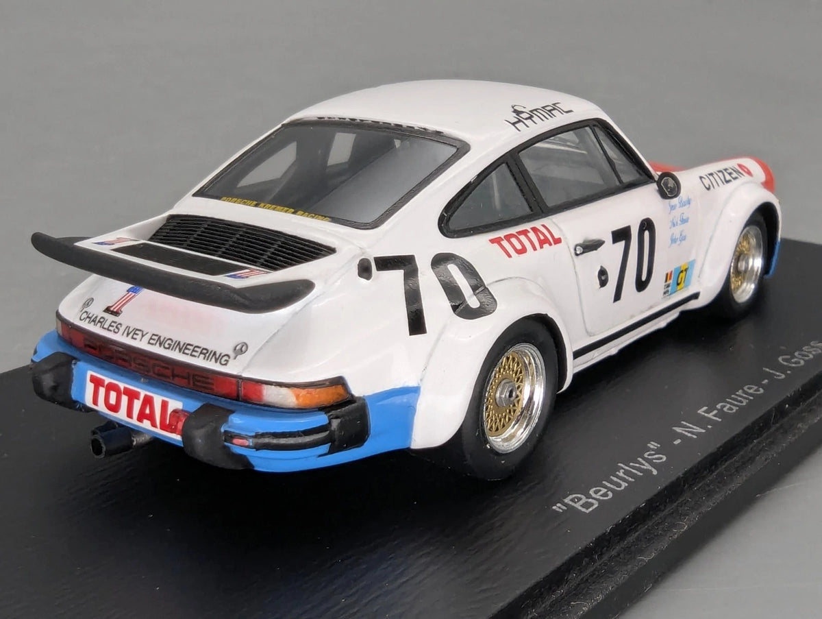 Modellautos 1:43 Spark S9822 Porsche 934 24h Le Mans 1976 #70 OVP