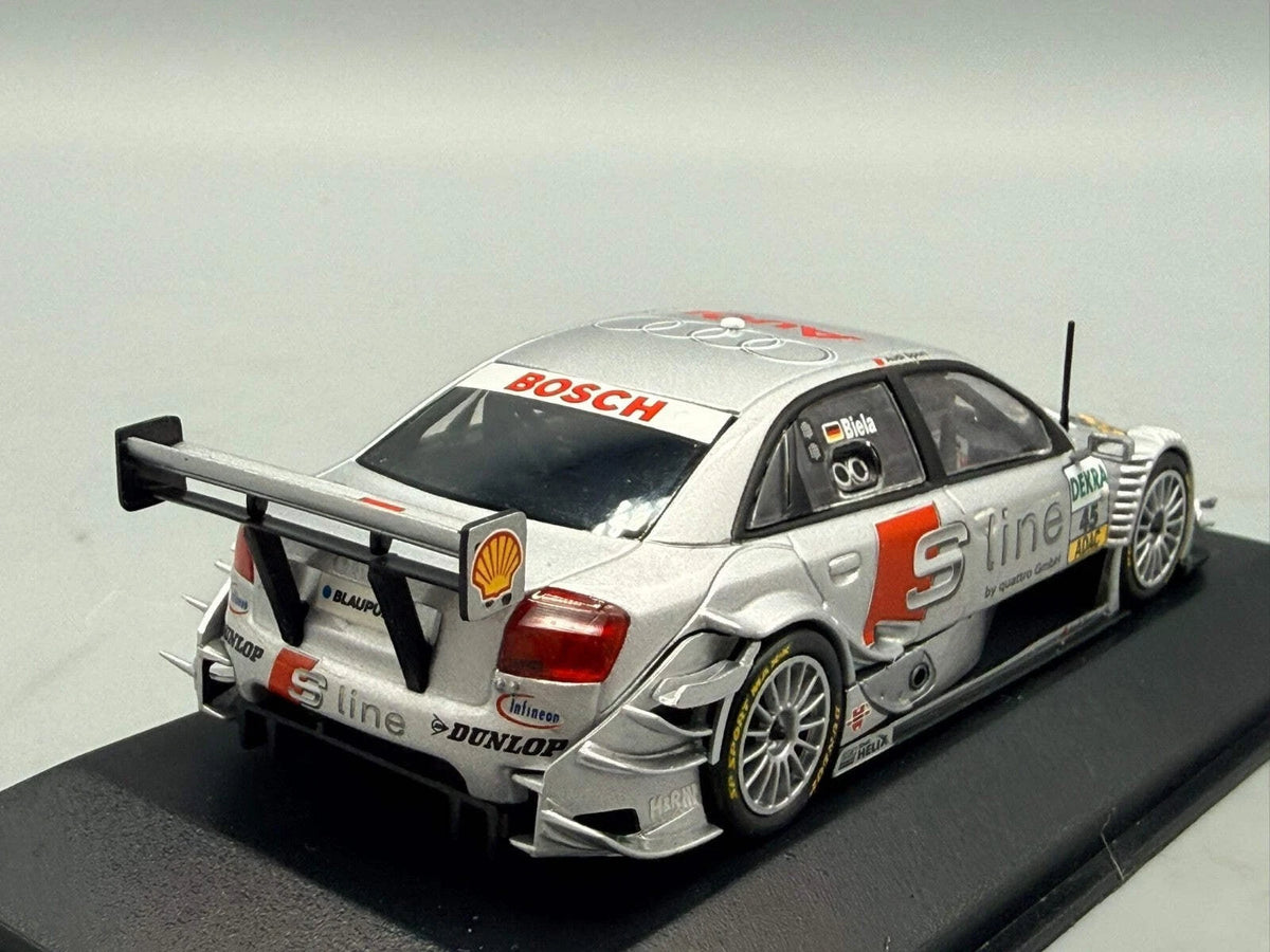 Modellautos 1:43 Minichamps Audi A4 DTM 2004 #45 Frank Biela mit OVP