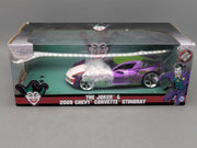 Modellautos 1:24 Jada 2009 Chevrolet Chevy Corvette Stingray "Joker's Car" OVP