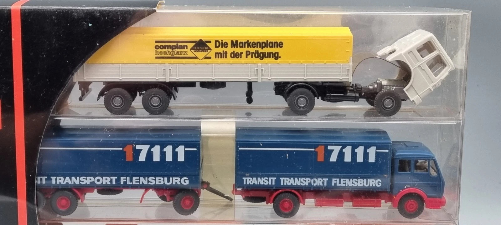 Nutzfahrzeug Modelle 1:87 Wiking Werbemodelle 4er Set 1982/83 OVP