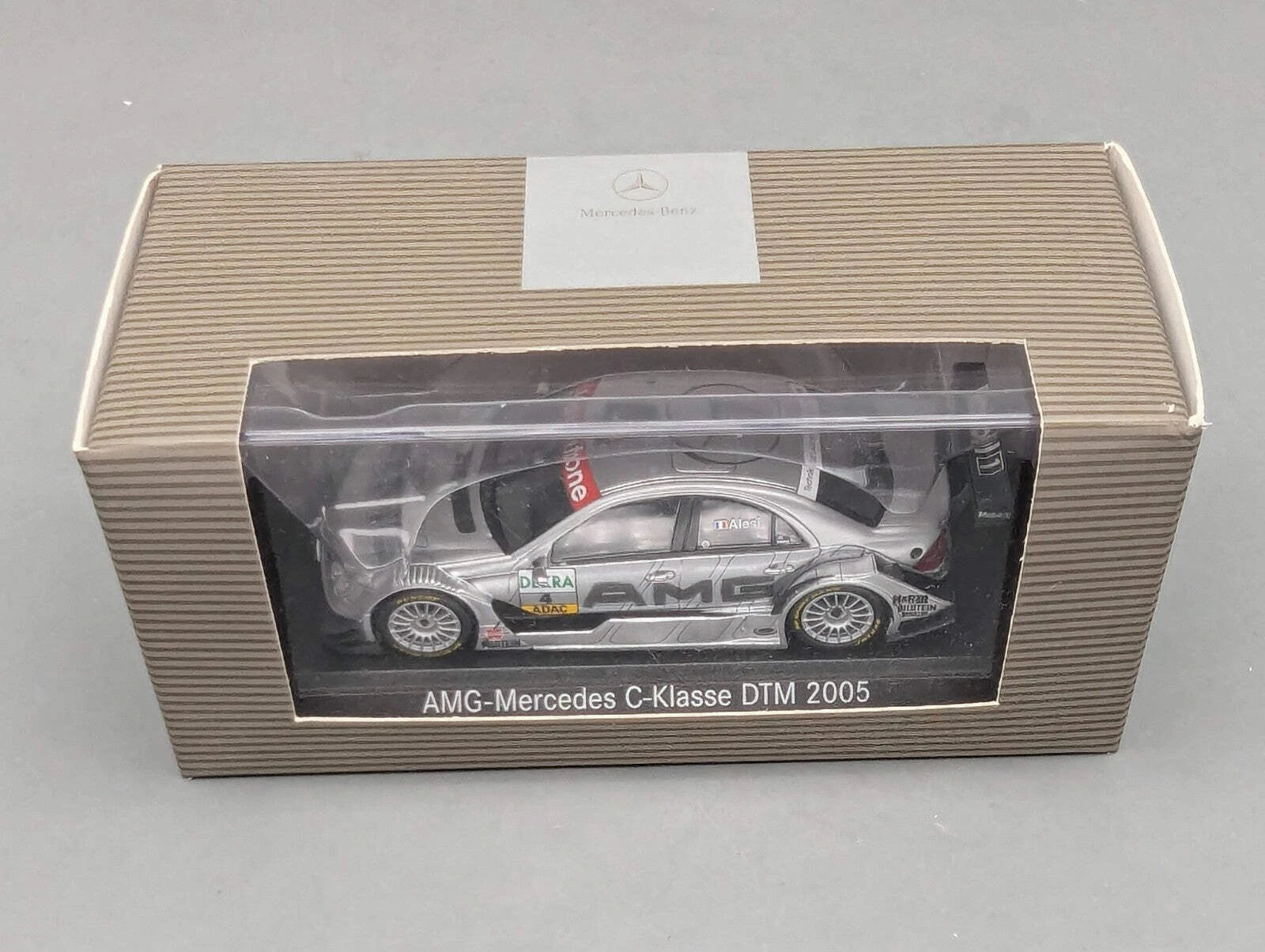 Modellautos 1:43 Minichamps AMG Mercedes Benz C-Klasse DTM 2005 #4 J. Alesi OVP
