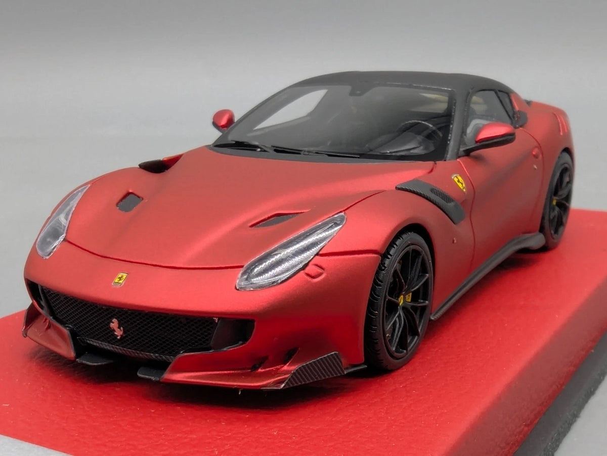 Modellautos 1:43 BBR Concept43 Ferrari F12 TdF Rosso Magma Matt 04/10 mit OVP