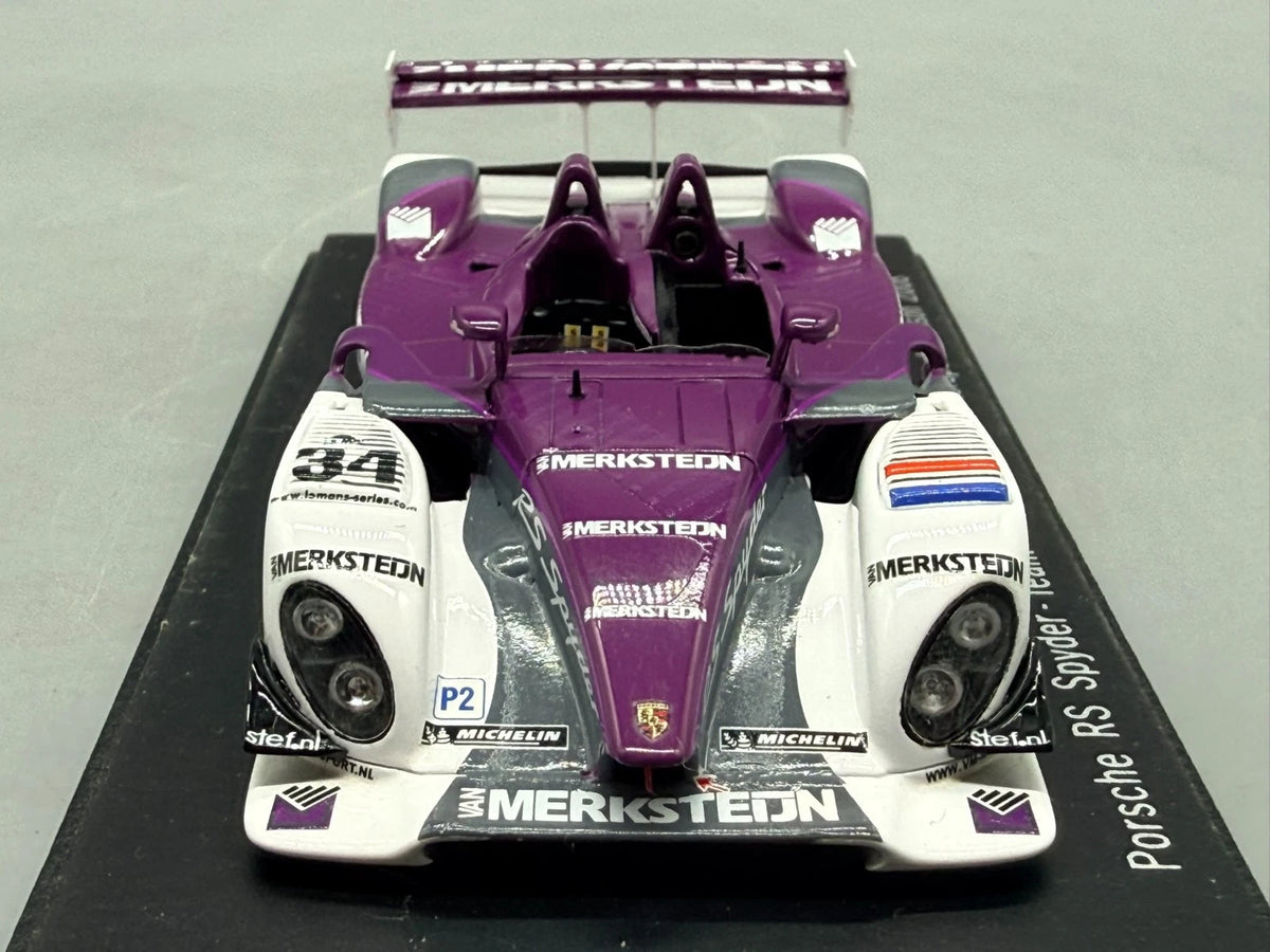 Modellautos 1:43 Spark Porsche RS Spyder Team van Merksteijn Motorsport mit OVP