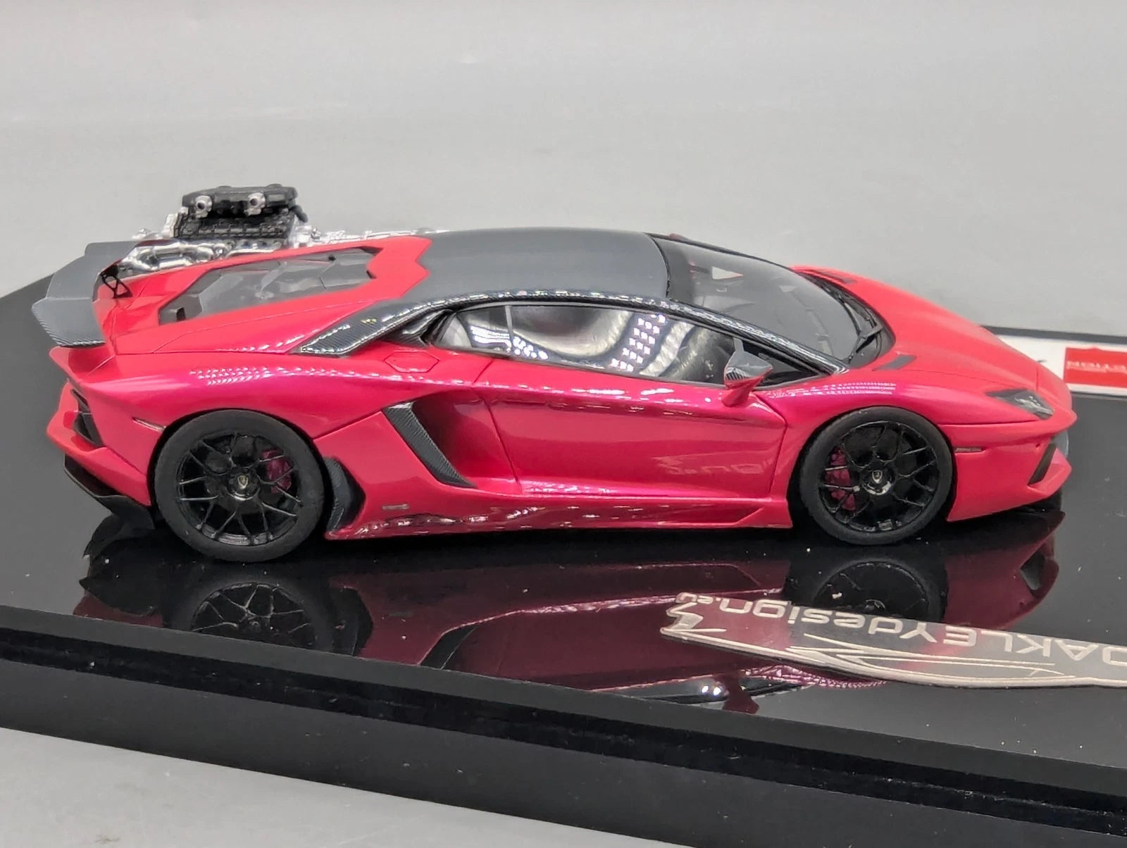 Eidolon Make Up 1:43 Lamborghini Aventador LP760-2 Engine Set Oakley 05/05 OVP