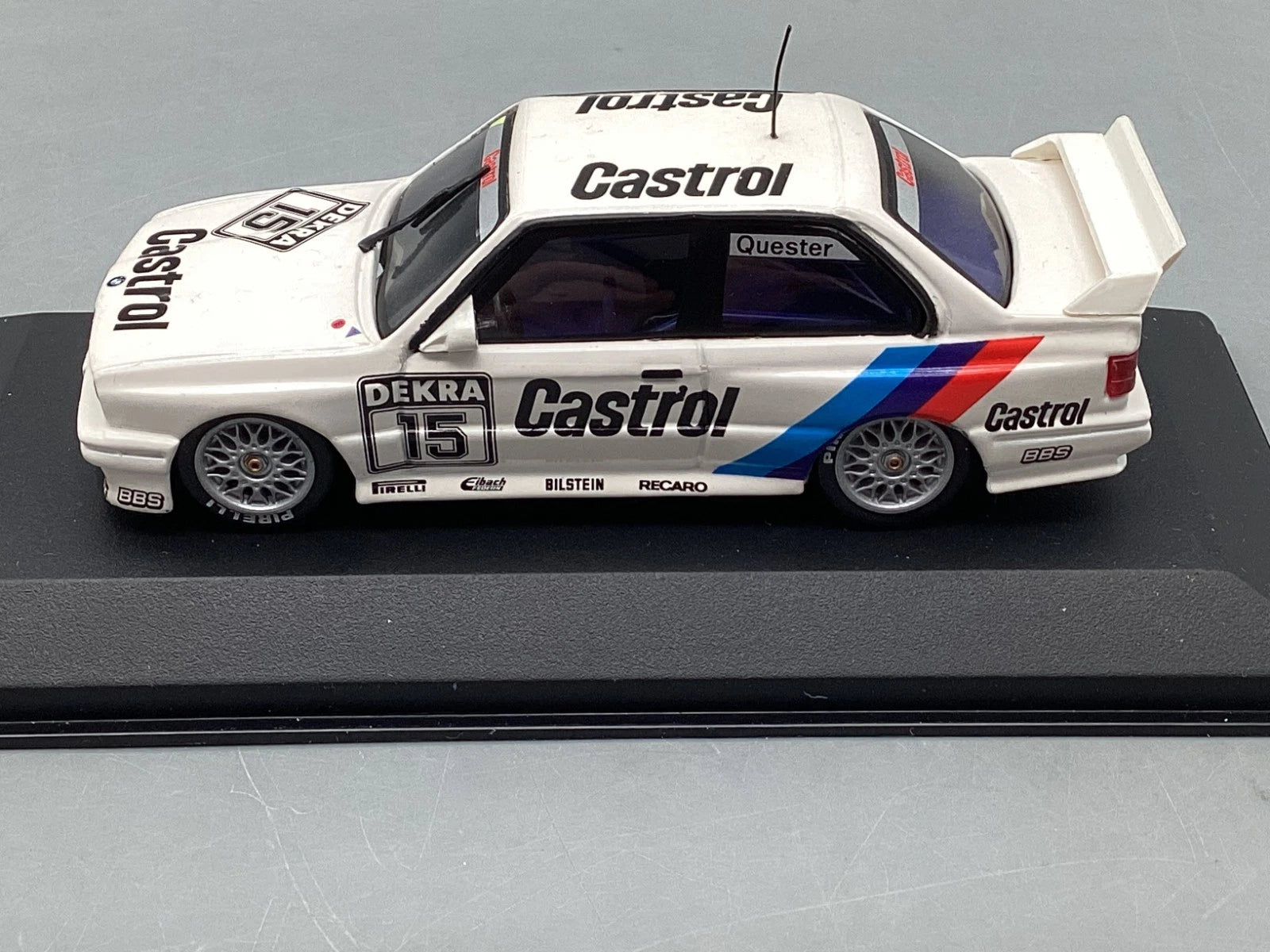Modellautos 1:43 Minichamps BMW M3 E30 Sport EVO Team Lindner Quester #15 OVP