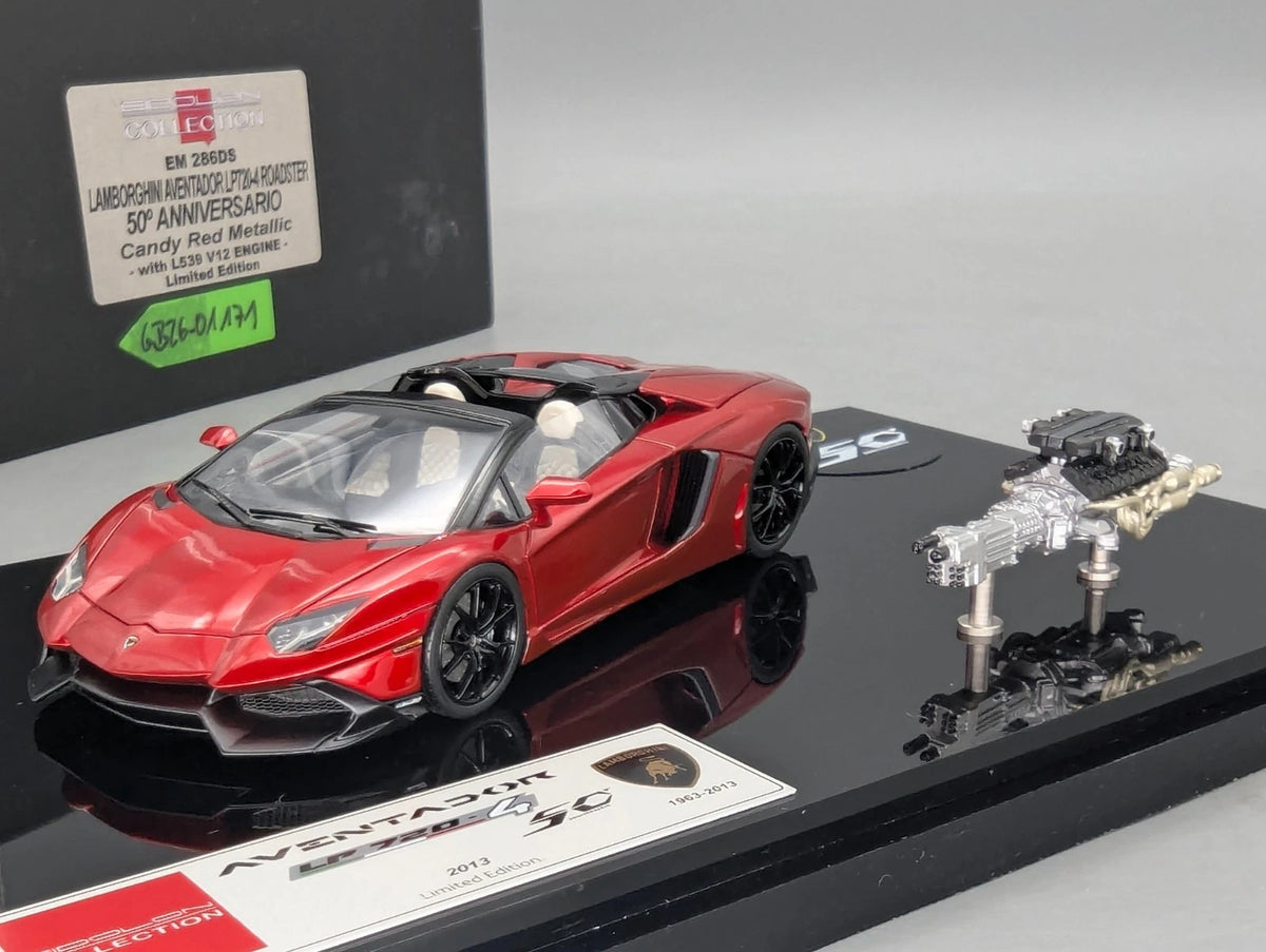 Eidolon Make Up 1:43 Lamborghini Aventador LP720-4 Roadster Engine Set OVP