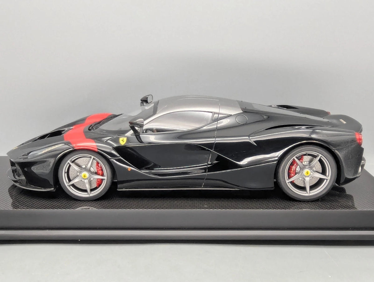 Modellautos 1:12 Amalgam Ferrari La Ferrari Ltd #01/10 Schwarz Zertifikat OVP