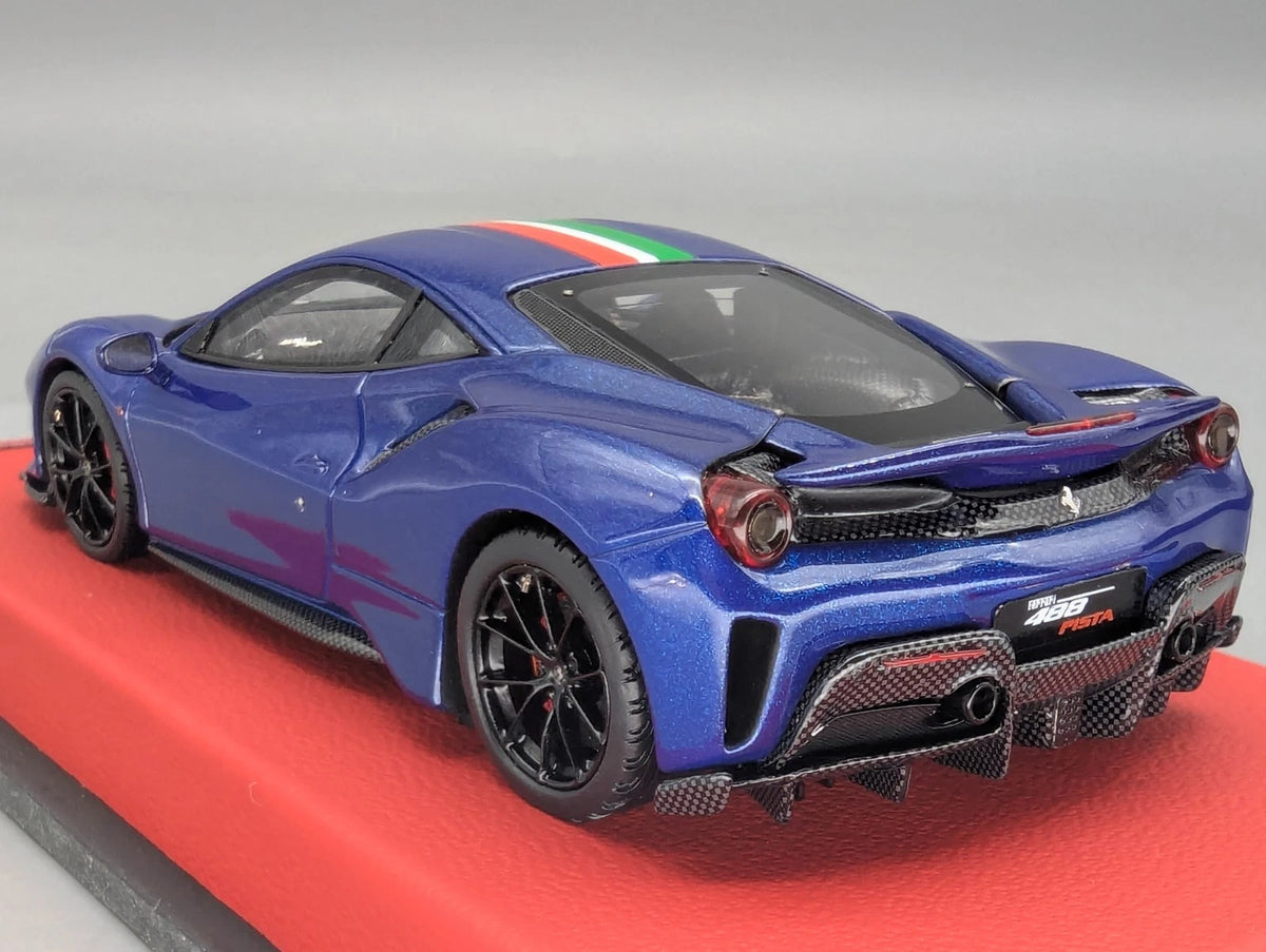 Modellautos 1:43 BBR Concept43 Ferrari 488 Pista RHD Blu TdF Ltd 01/20 OVP