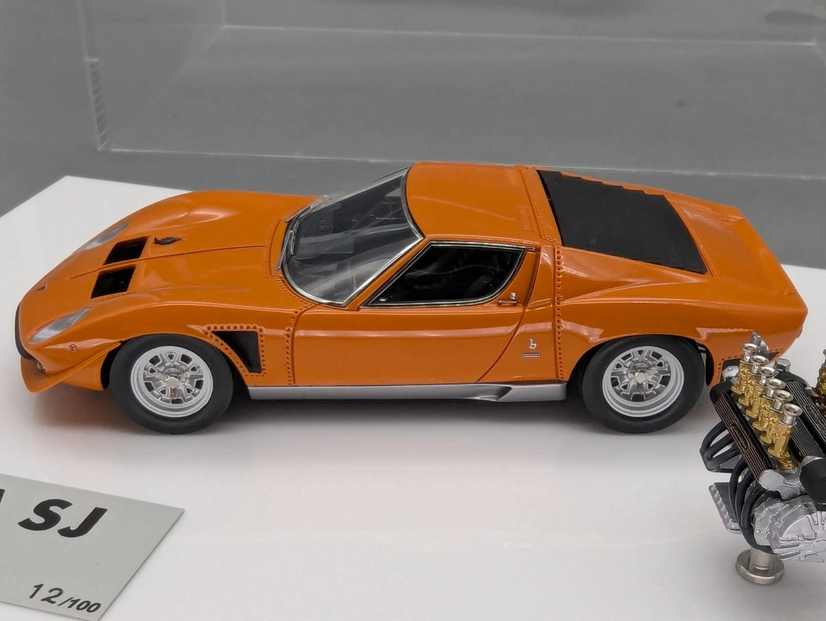 Eidolon Make Up 1:43 Lamborghini Jota SJ Orange Engine Set Ltd 12/100 mit OVP