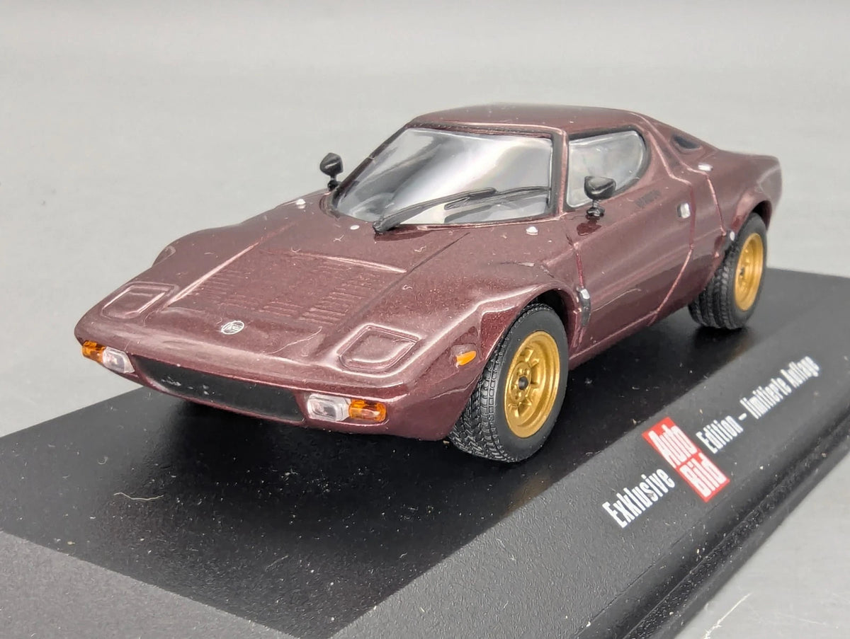 Modellautos 1:43 Minichamps Lancia Stratos Autobild Edition mit OVP