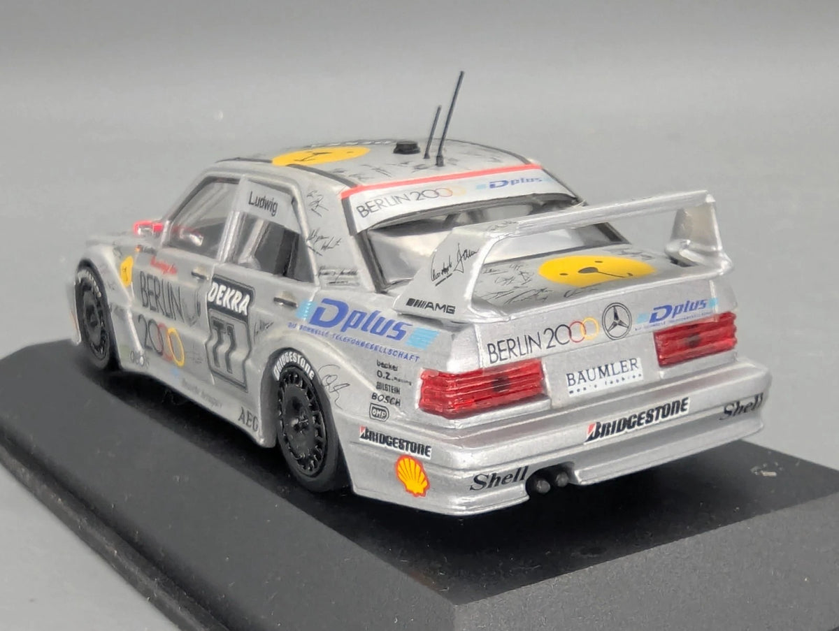 Modellautos 1:43 Minichamps Mercedes‑Benz 190 E Evo 2 DTM 1993 #1 Ludwig OVP