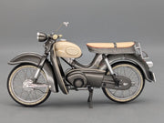 Motorrad Modell 1:10 Schuco Kreidler Florett Super mit Beinschild Grau mit OVP