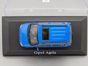 Modellautos 1:43 Minichamps Opel Agila Blau Metallic mit Dealer OVP