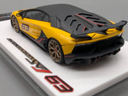 Eidolon Make Up 1:43 Lamborghini Aventador SVJ 63 2018 #63 Gelb Ltd 7/63 OVP