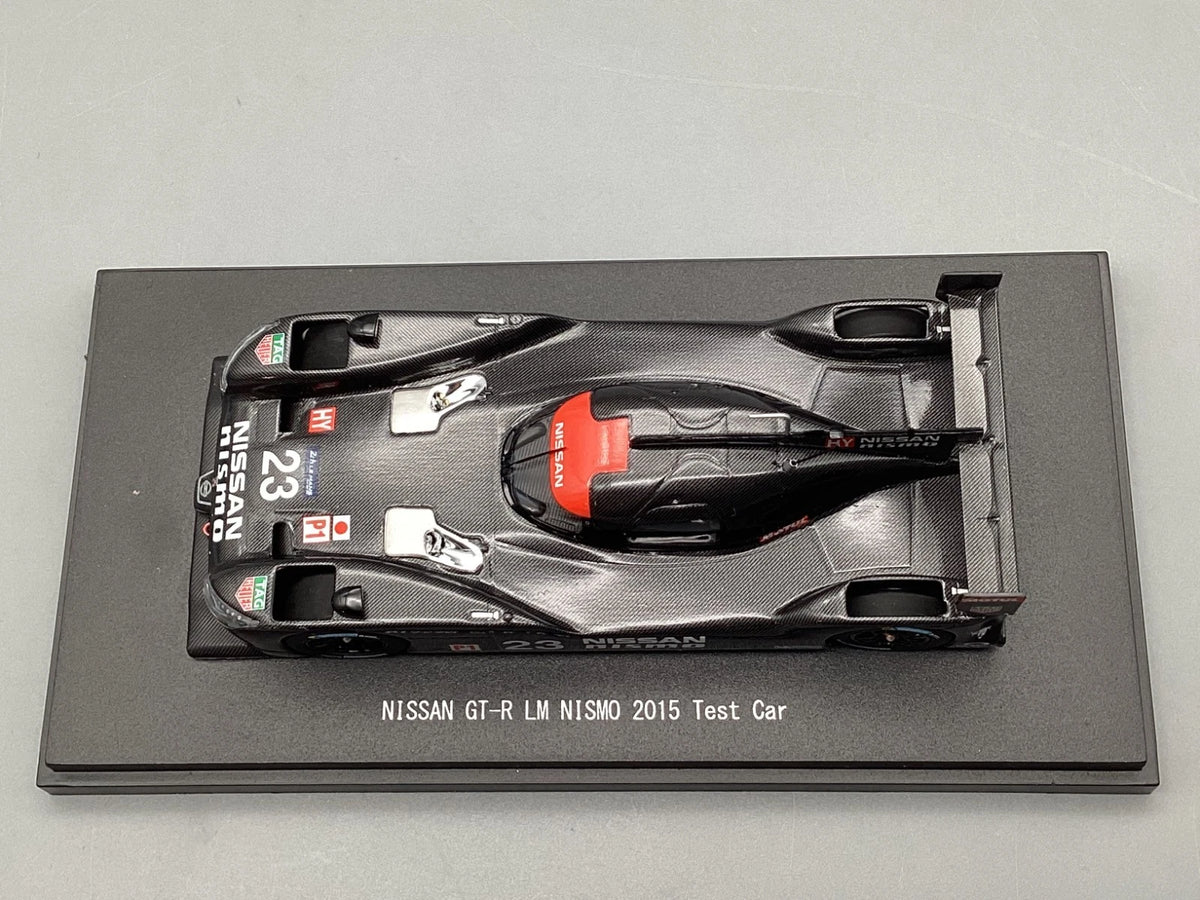 Modellautos 1:43 Ebbro Nissan GT-R LM Nismo 2015 Test Car #23 mit OVP