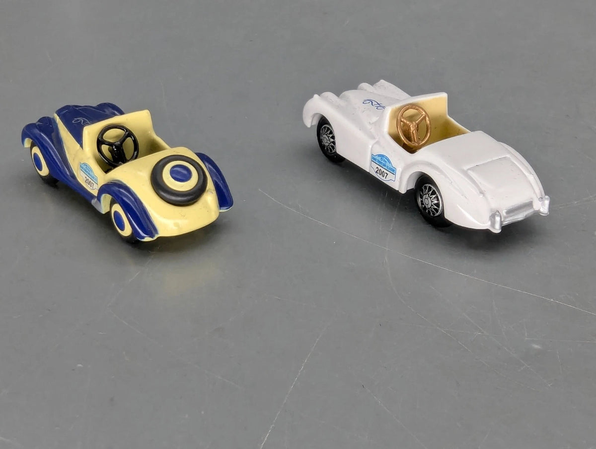 Modellautos 1:90 Schuco Piccolo Set ADAC Trentino Classic 2007 BMW + Jaguar OVP