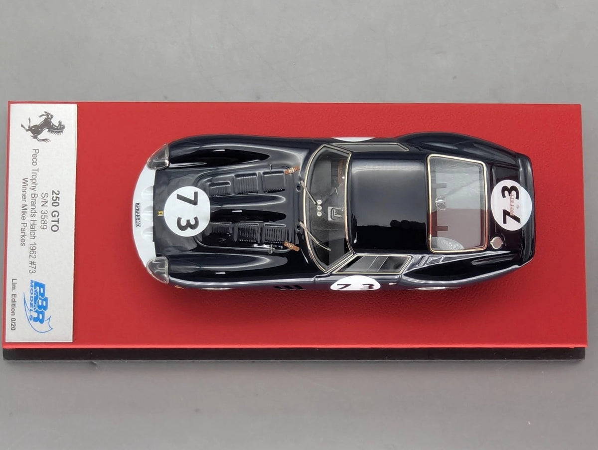 Modellautos 1:43 BBR Ferrari 250 GTO WINNER BH 1962 Ltd 00/20 #73 Parkes mit OVP