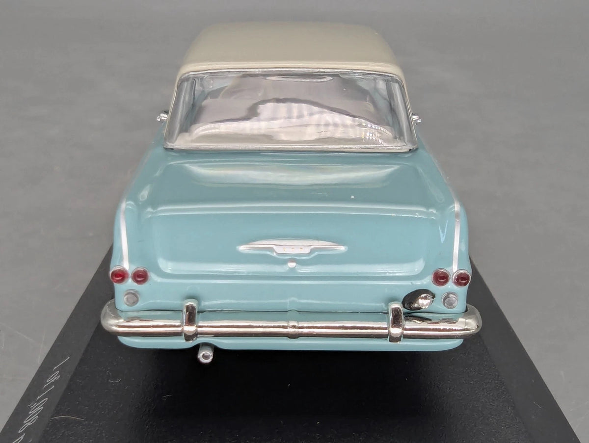 Modellautos 1:43 Minichamps Opel Rekord P2 1960 Blau Grau mit OVP