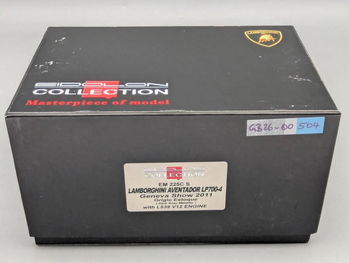 Eidolon Make Up 1:43 Lamborghini Aventador LP700-4 2011 Engine Set Grau Met. OVP