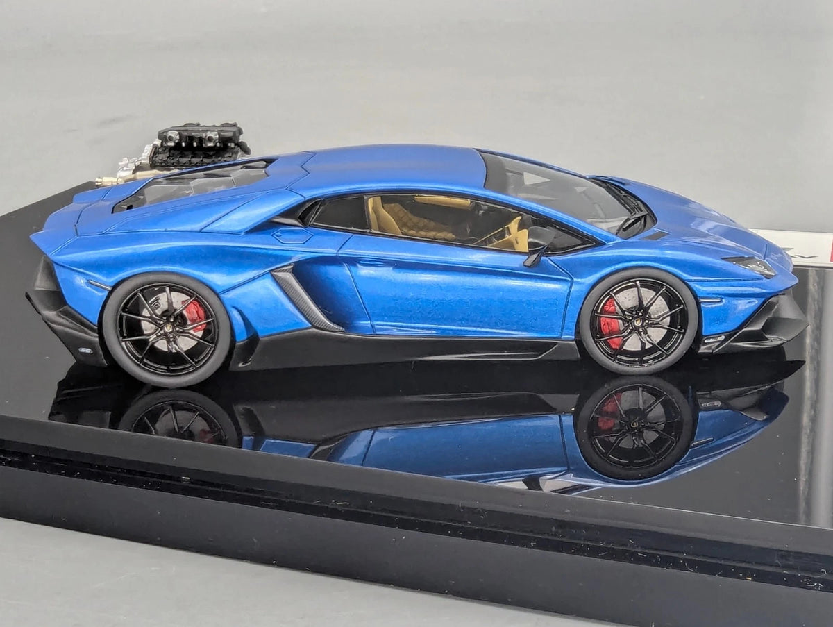 Eidolon Make Up 1:43 Lamborghini Aventador LP720-4 50. Annivers. Engine Set OVP