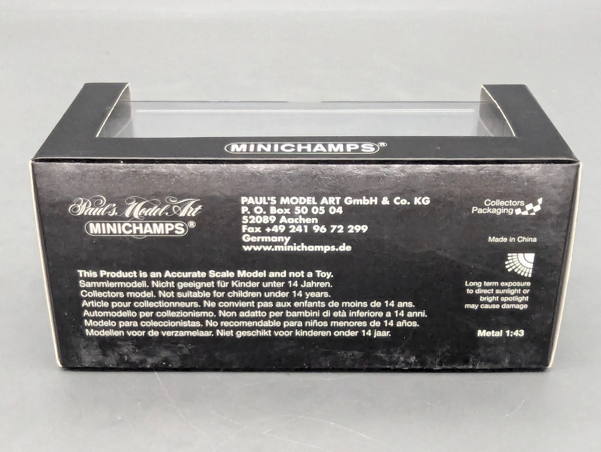 Modellautos 1:43 Minichamps Opel Rekord P2 1960 Blau Grau mit OVP