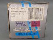 Modellautos 1:43 Minichamps Mercedes Benz 190E EVO2 1. Version 1992 #19 Asch OVP