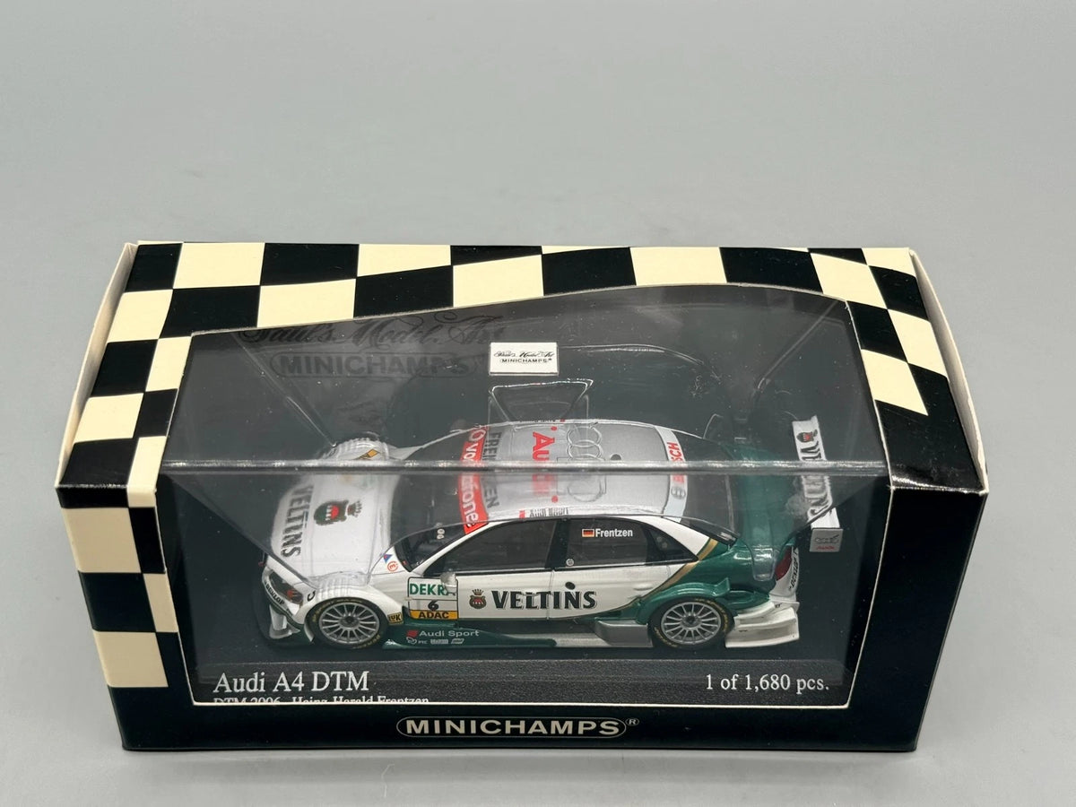 Modellautos 1:43 Minichamps Audi A4 DTM 2006 #6 mit OVP