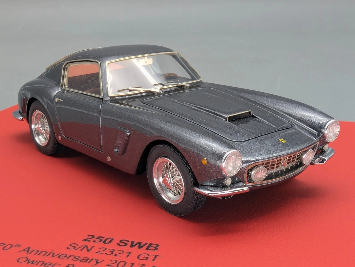 Modellautos 1:43 BBR Ferrari 250 SWB 70th Anniv. 2017 01/05 Große Vitrine in OVP
