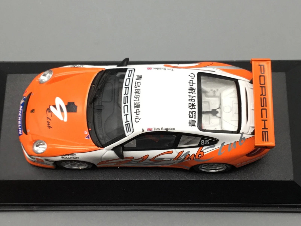 Modellautos 1:43 Minichamps Porsche 911 GT3 Cup Asia  2007 Tim Sugden #88 in OVP