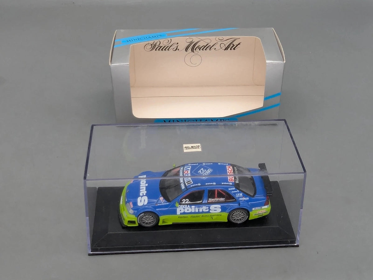Modellautos 1:43 Minichamps Mercedes Benz C Klasse DTM 1996 #22 Mayländer OVP