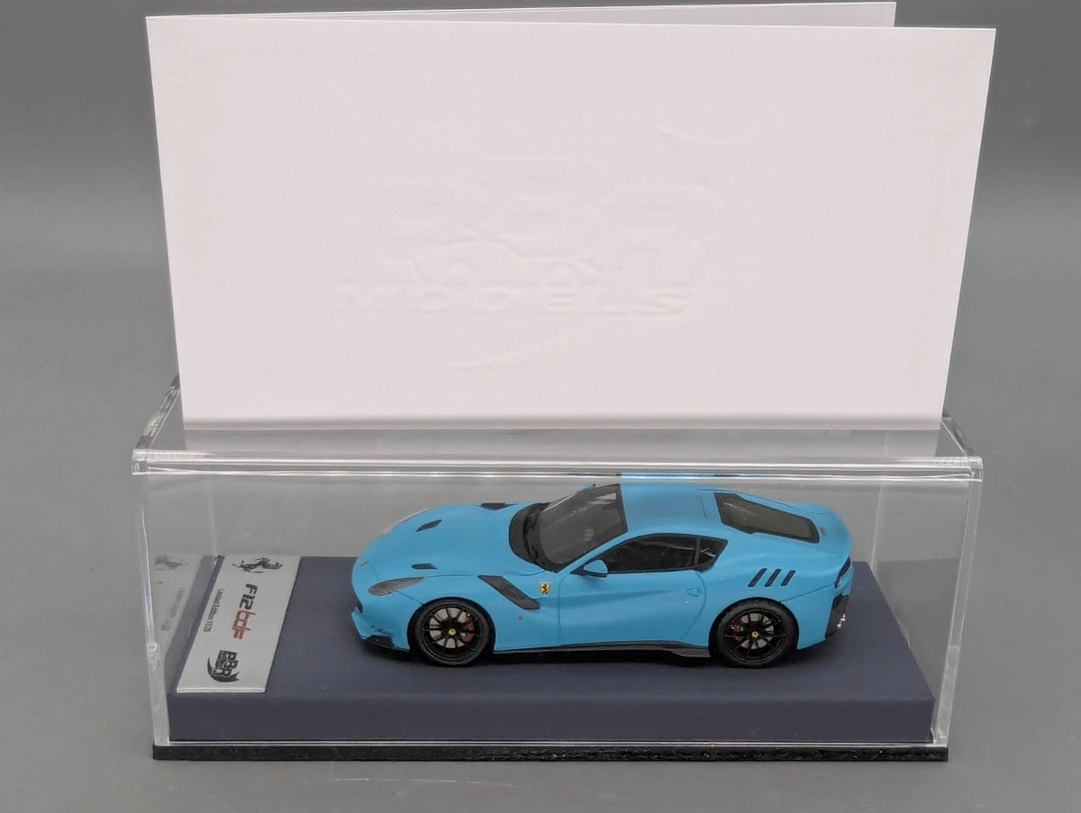 Modellautos 1:43 BBR Concept43 Ferrari F12 TdF Baby Blu Matt Ltd 11/20 mit OVP