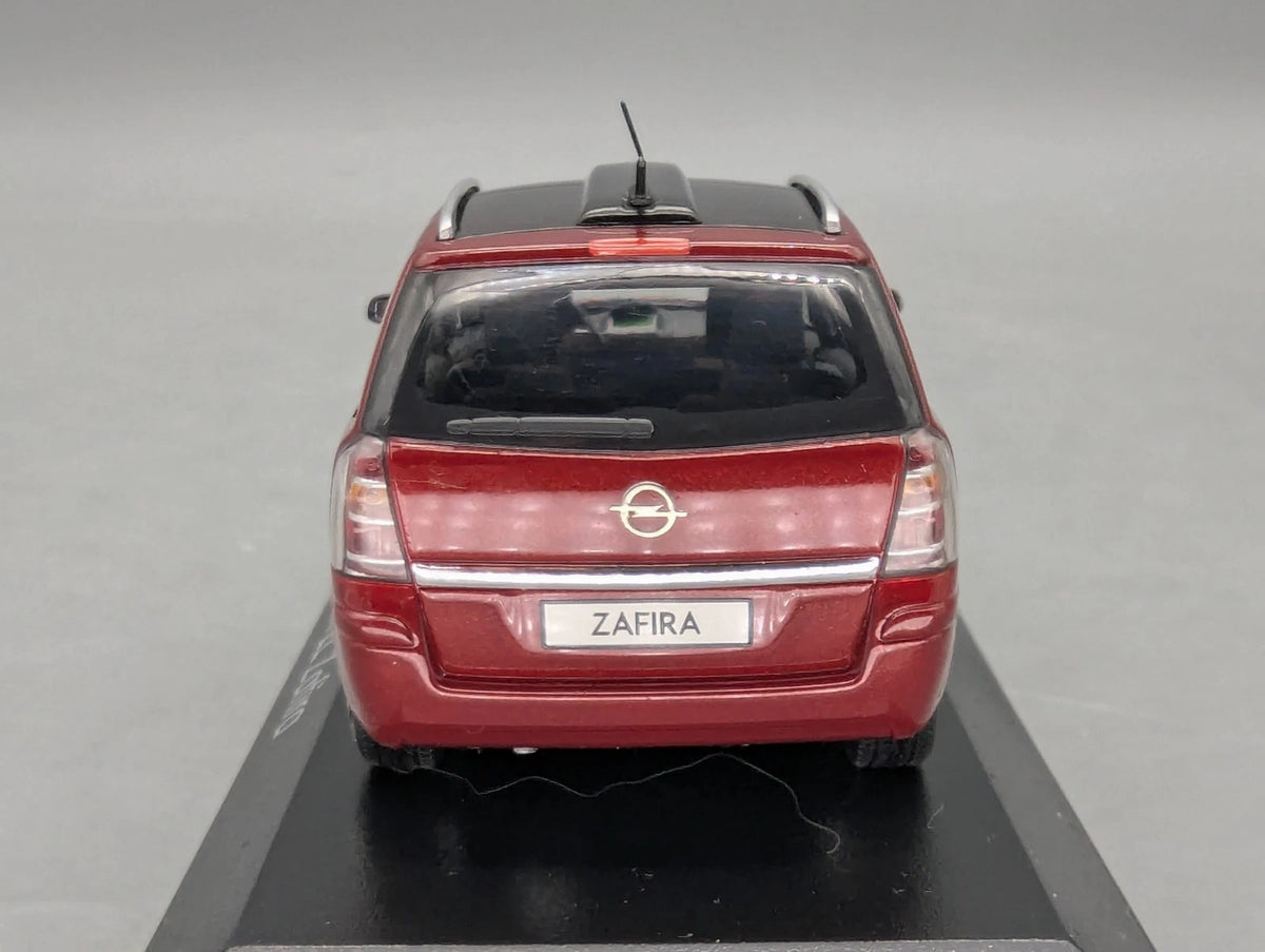 Modellautos 1:43 Minichamps Opel Zafira Rot Metallic mit Dealer OVP