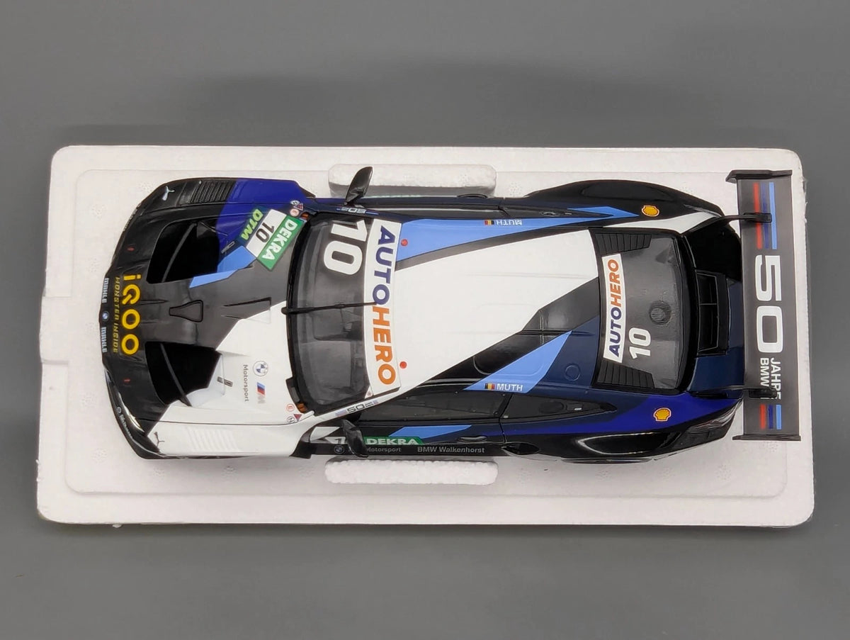 Modellautos 1:18 Minichamps BMW M4 GT3 DTM 2022 Walkenhorst #10 E. Muth mit OVP