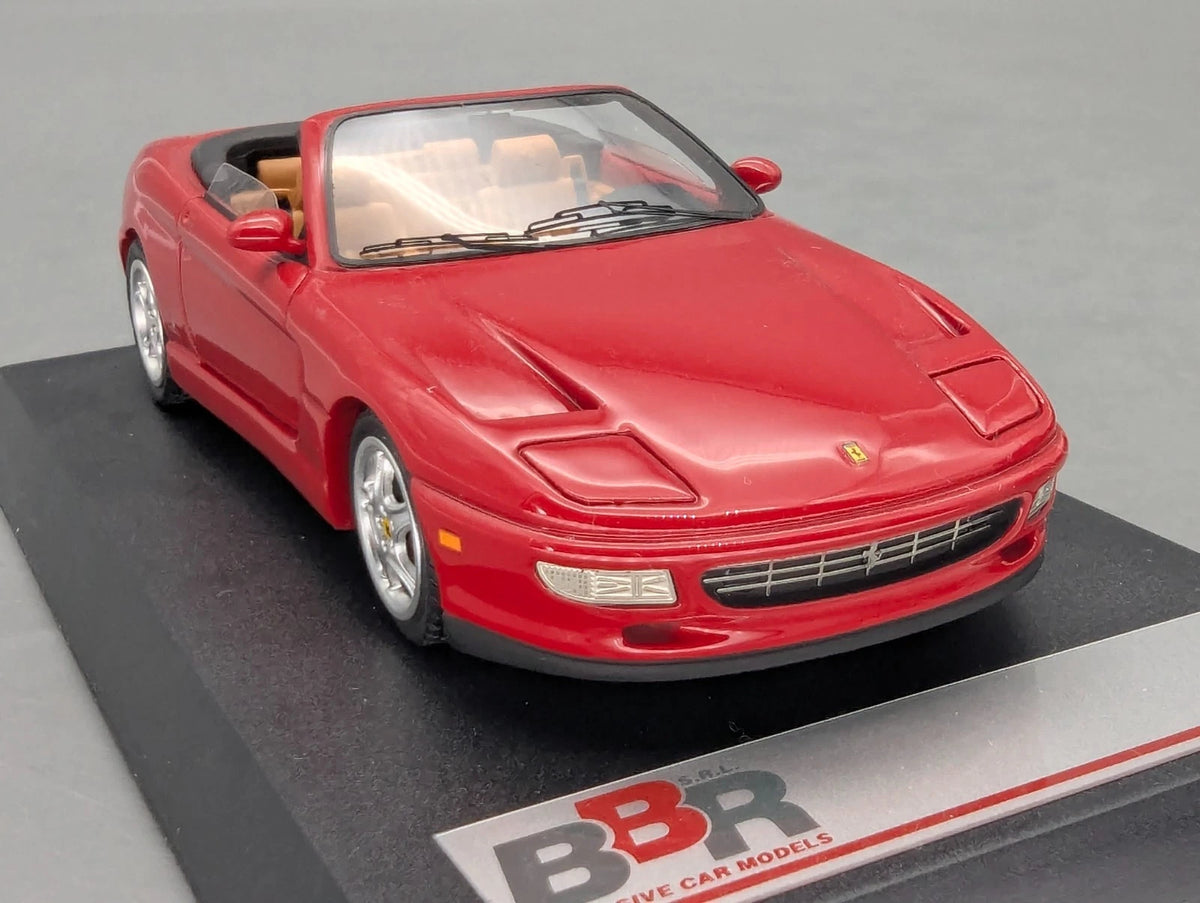 Modellautos 1:43 BBR Ferrari 456 SS Spider Supercharger 1996 Rot mit OVP