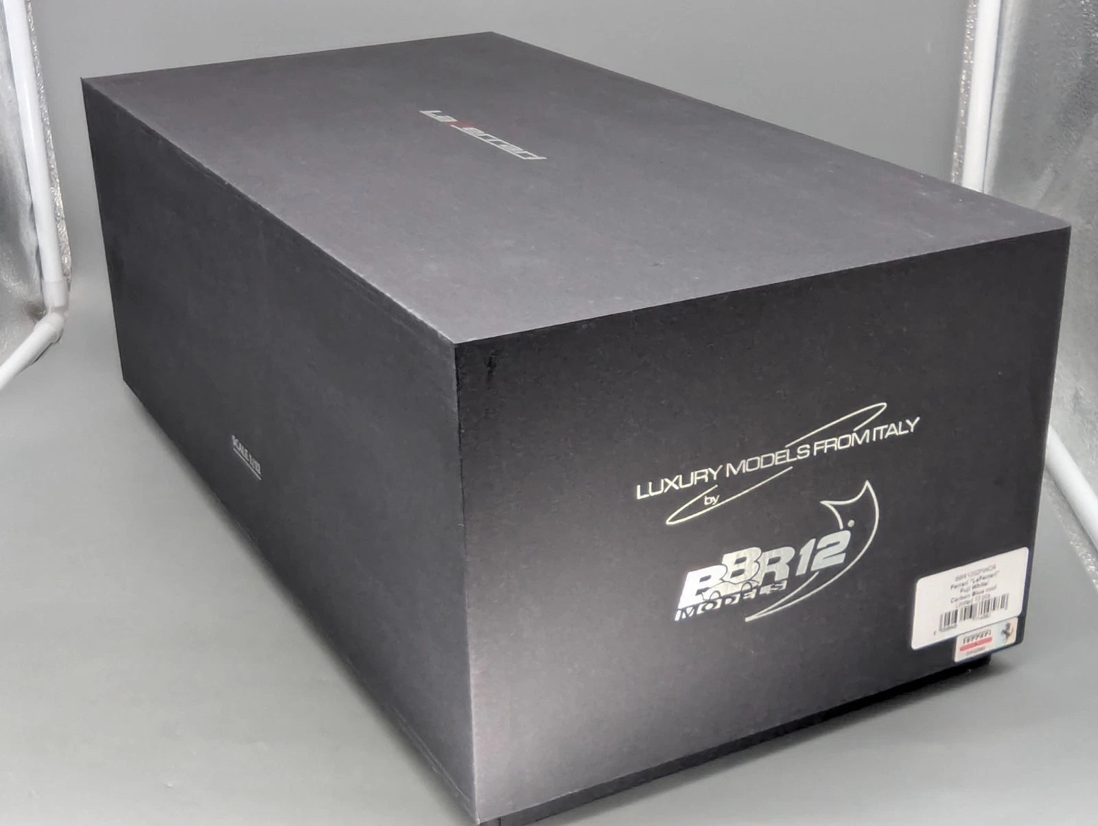 Modellautos 1:12 BBR Ferrari LaFerrari Fuli White / Blue Carbon Ltd 07/10 OVP